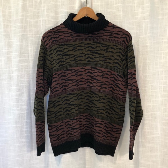 Vintage turtle neck sweater - Picture 7 of 8